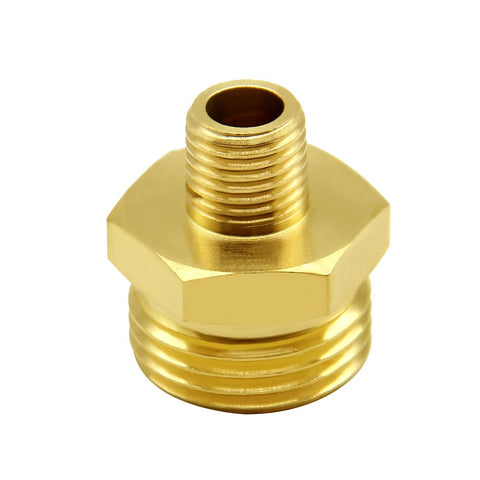 Hooshing washers included ensure a tighter seal on brass adapters.
