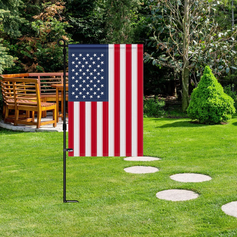 HOOSUN flag with double-needle lockstitch improves durability