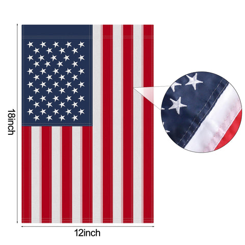HOOSUN front yard garden flag holder display ready to elevate curb appeal
