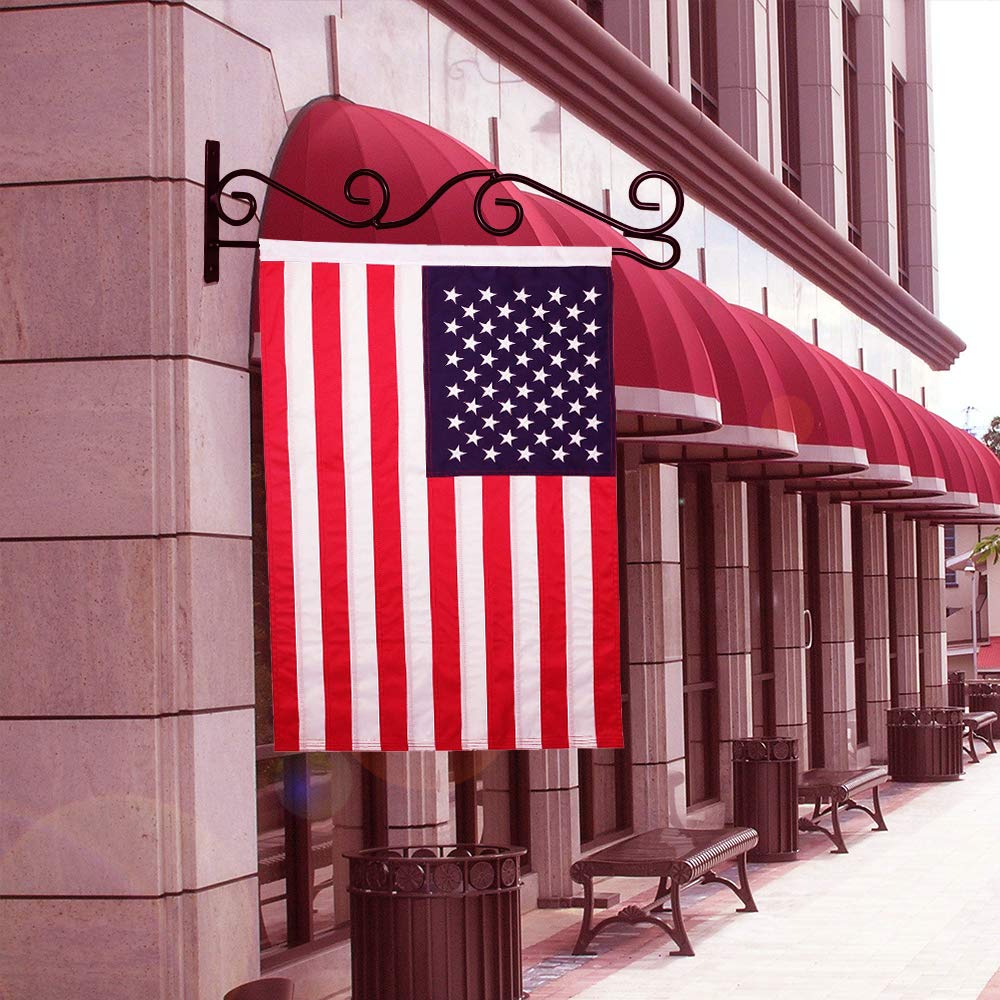 HOOSUN indoor-outdoor flag holder suitable for various exterior surfaces