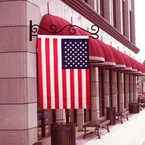 HOOSUN indoor-outdoor flag holder suitable for various exterior surfaces