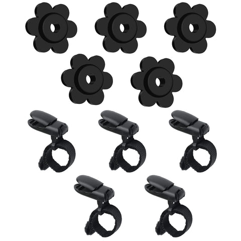 HOOSUN tiger clips secure small garden flags in windy conditions