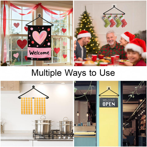 HOOSUN versatile flag hanger for holidays and celebrations.
