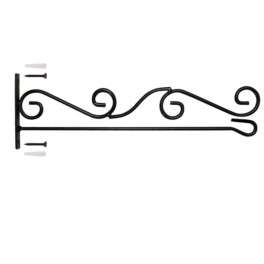 HOOSUN wall garden flag holder mounted on a wall for durable outdoor displays