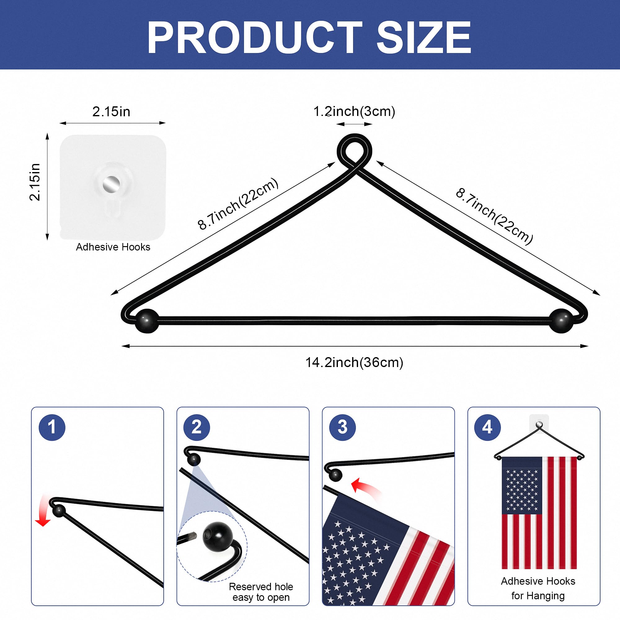 HOOSUN weather-resistant garden flag holder enduring outdoor conditions.