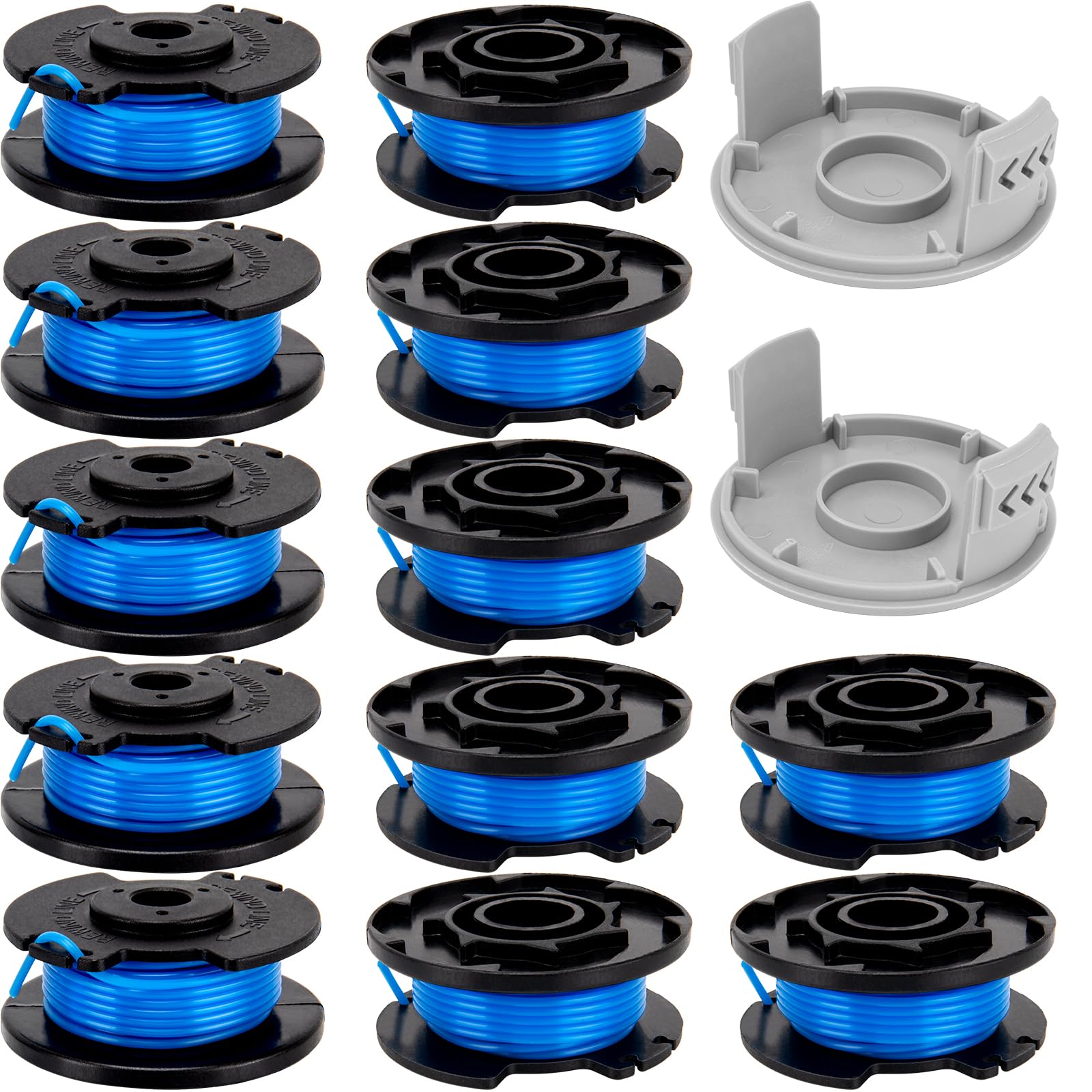 HOOTO 11ft spool for Ryobi AC14RL3A, ready-to-use replacement for precise edging.