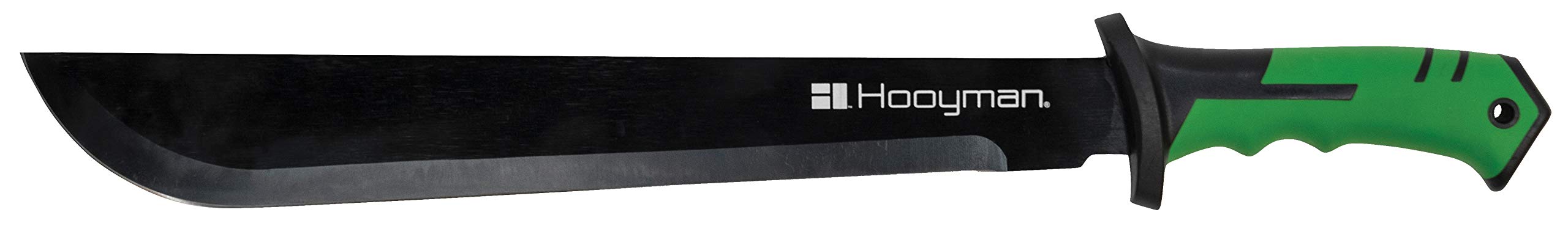 Hooyman bush machete refined edge ensures dependable cuts in tough growth.