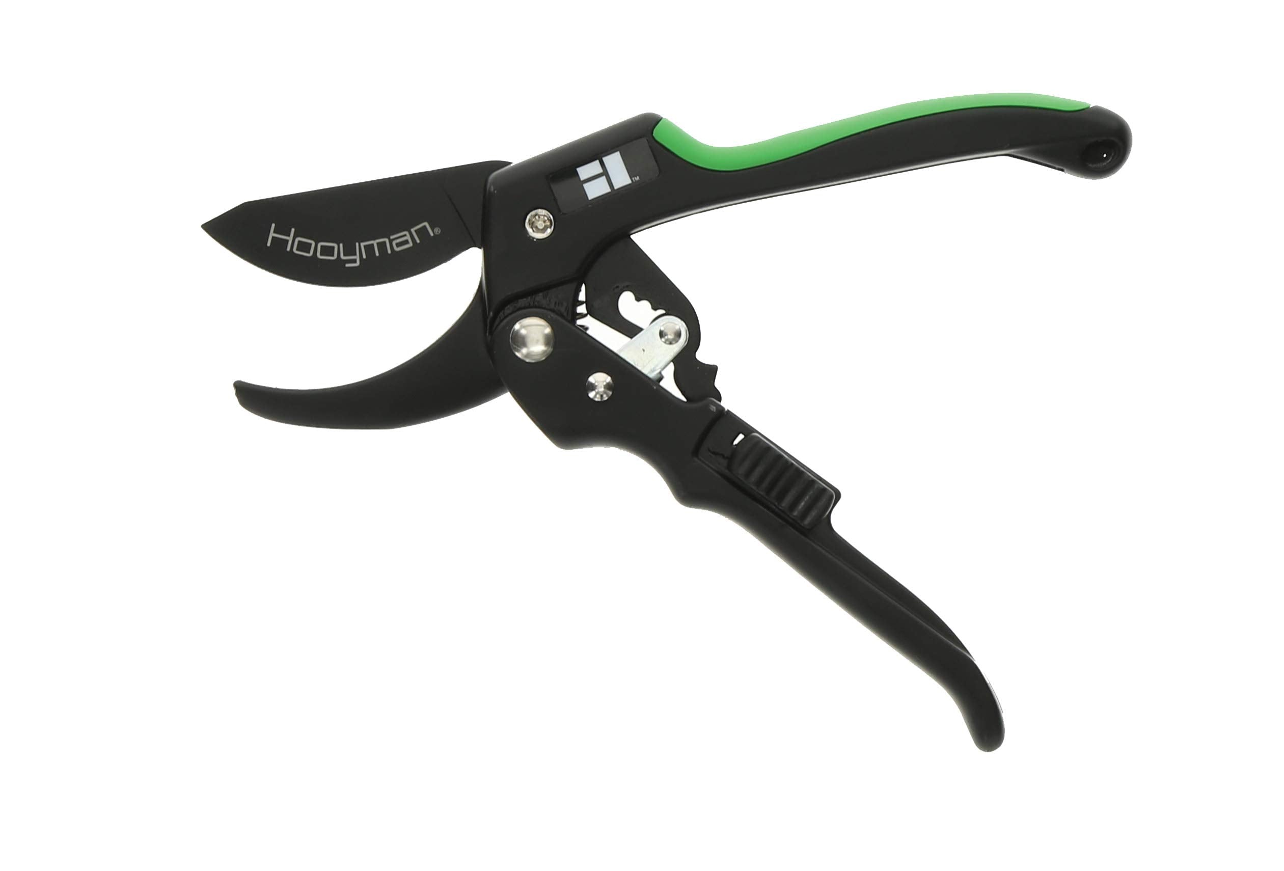 Hooyman Ratchet Pruner handle grip demonstrating no-slip comfort