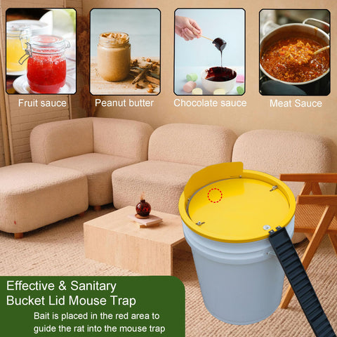 Hoqiowl reusable 5-gallon lid for repeated use.