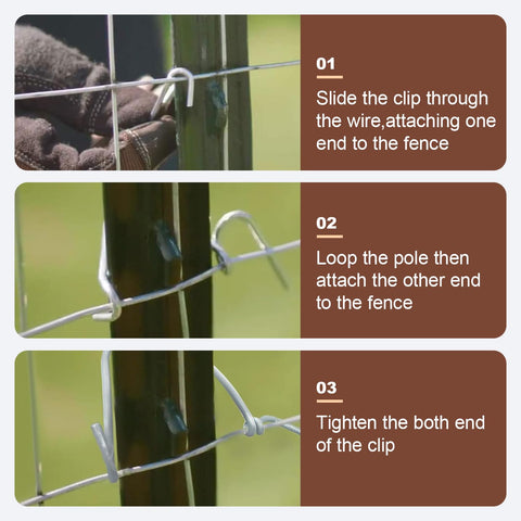 Hoqqf 300pcs pack shown for fast yard setup.