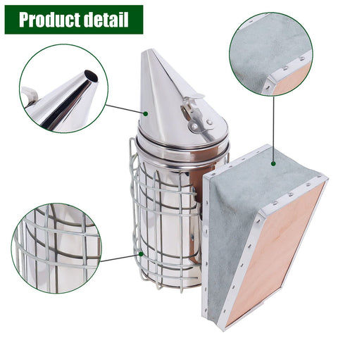 Hoqqf airbag and vent design maintains airflow and steady flame.