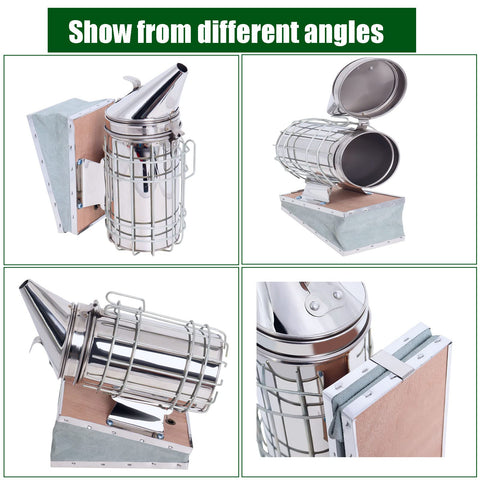 Hoqqf beekeeping tool lifts frames and scrapes honey easily.