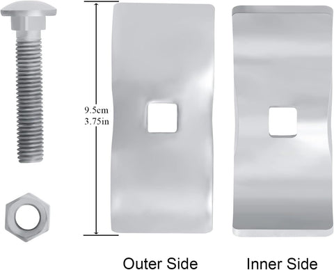 Hoqqf expansion clamp helps extend kennel frames efficiently.