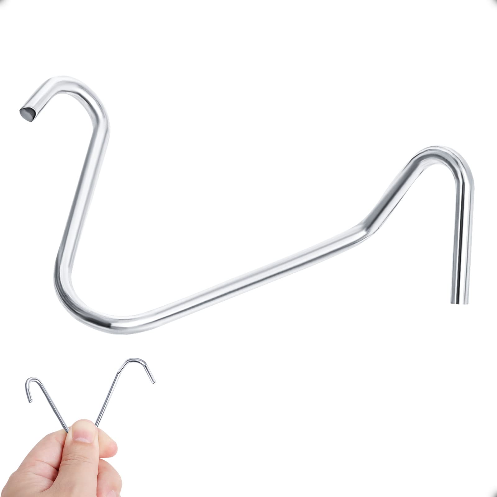 Hoqqf T-Post Clips in galvanized finish secure fencing quickly.