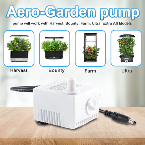 HORTHERO 200623 aero-pump flow adjustment visual shows precise control for custom nutrient delivery