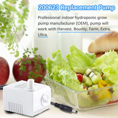 HORTHERO 200623 ultra-quiet operation ensures discreet hydroponics during night cycles
