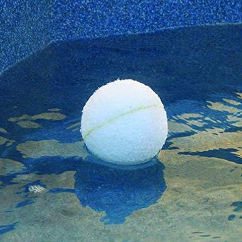 Horizon Scumball used in pool action to capture oils and dirt for sparkling water.