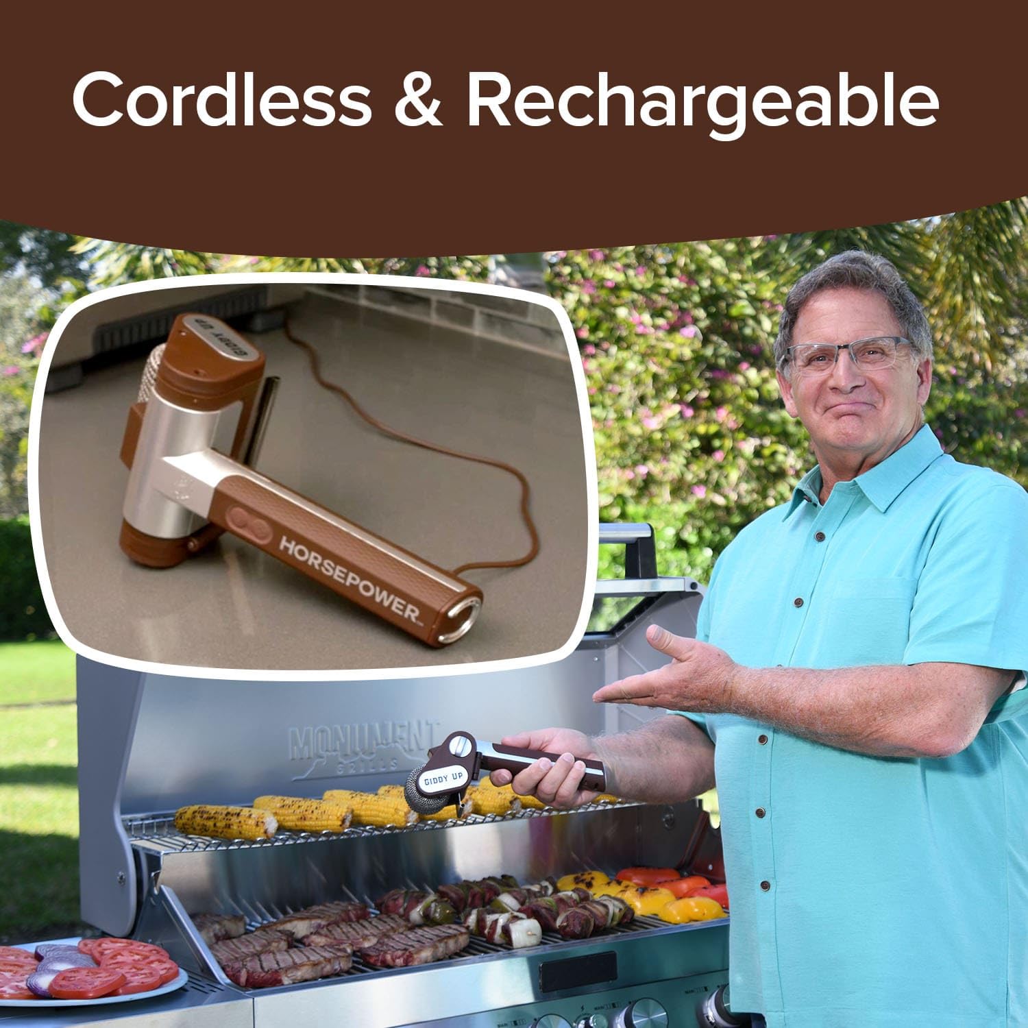 HorsePower Giddy Up comparison to traditional brushes demonstrates safety benefits.