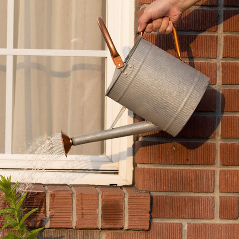Decorative garden accessory: HORTICAN watering can with farmhouse charm