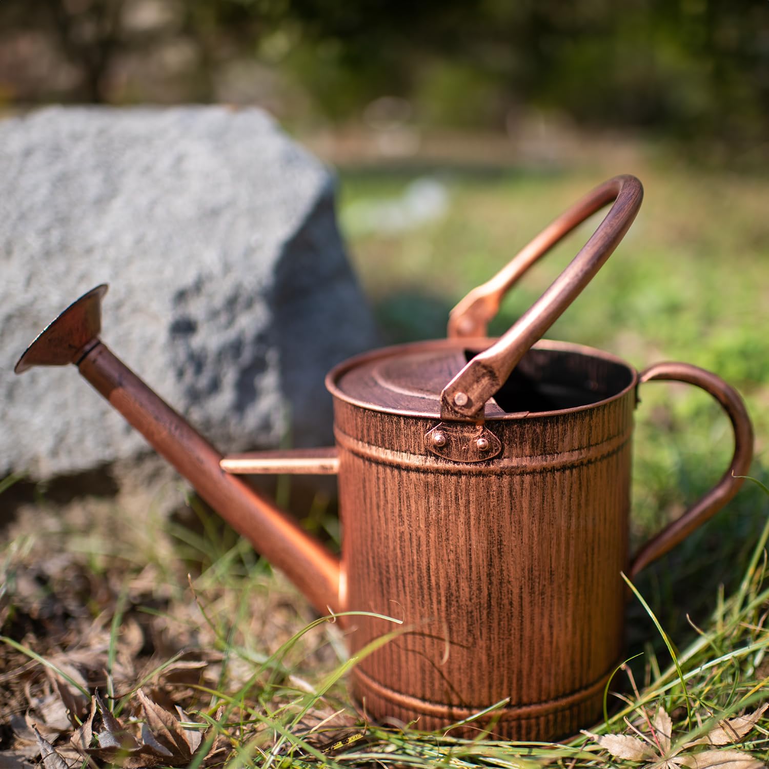 HORTICAN removable spout enables controlled flow for delicate plants.