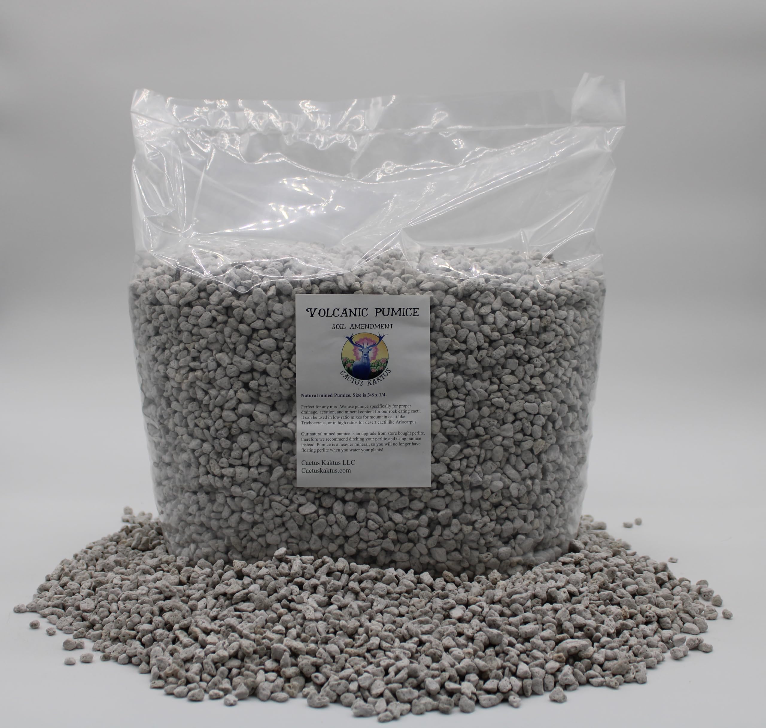 Horticultural Pumice 14-quart bag enhances soil drainage for potting mixes