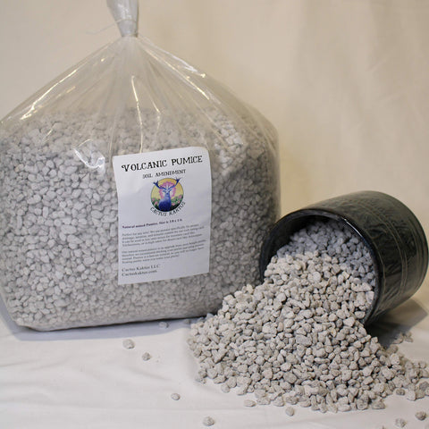 Horticultural Pumice used to improve drainage in garden beds and containers