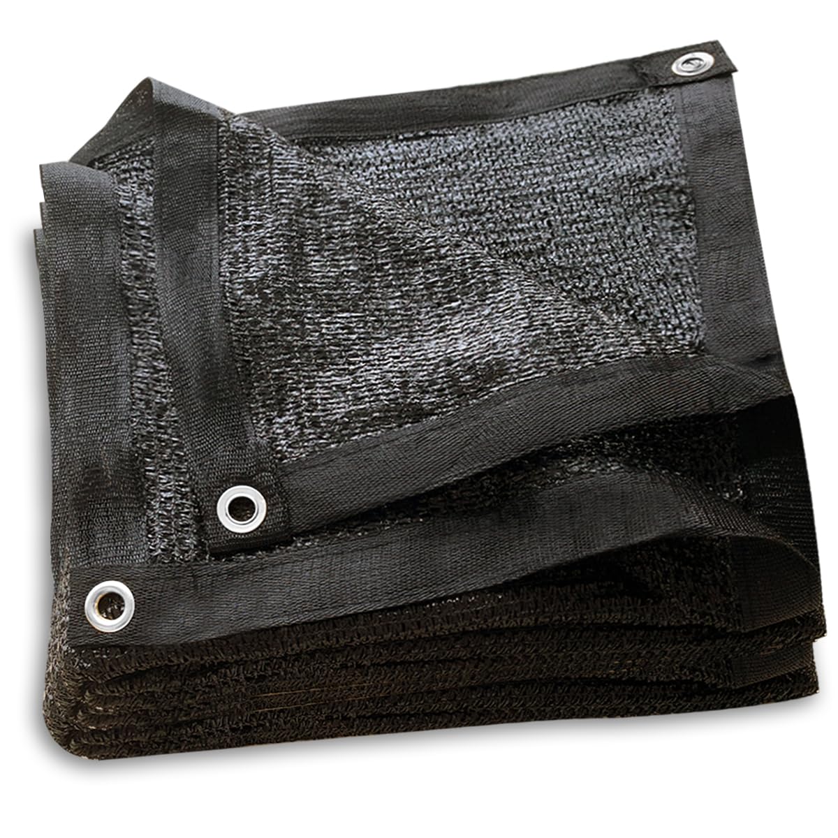 HORTIFAN 40-percent garden shade cloth over plants provides sun protection with airflow