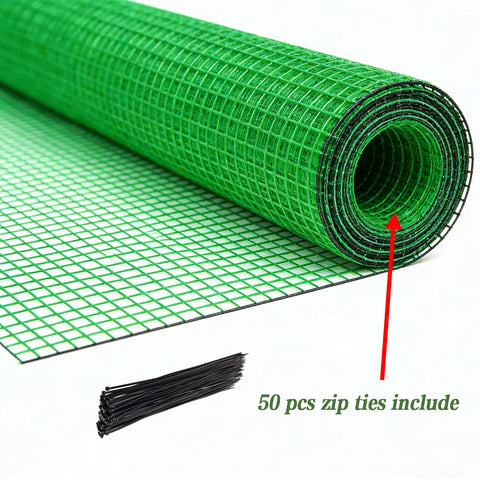 HORTIFAN multi-use setup ideal for gardens, ponds, and snow fencing