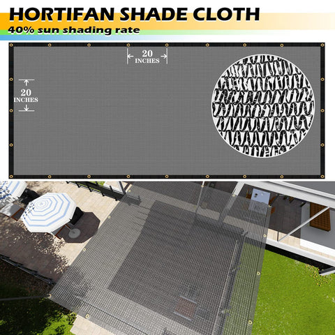 HORTIFAN shade cloth helps vegetables receive filtered light for healthier growth