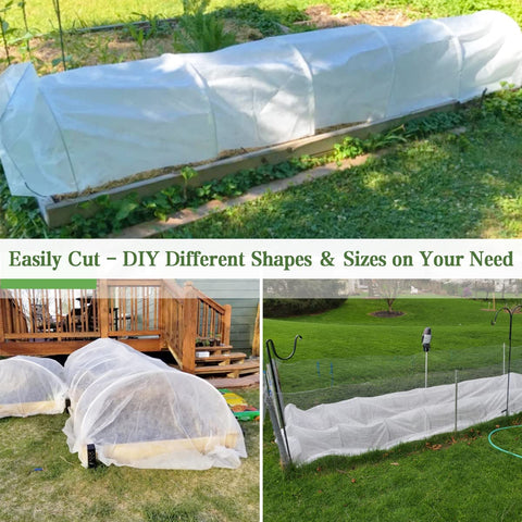 HORTIFAN cover reduces weed growth while preserving soil moisture.