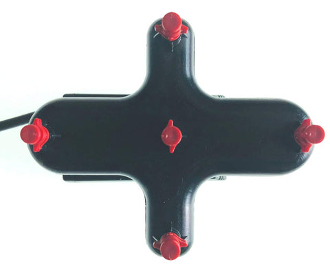 HORTIPOTS clone machine manifold assembly with integrated spray nozzles for efficient cloning