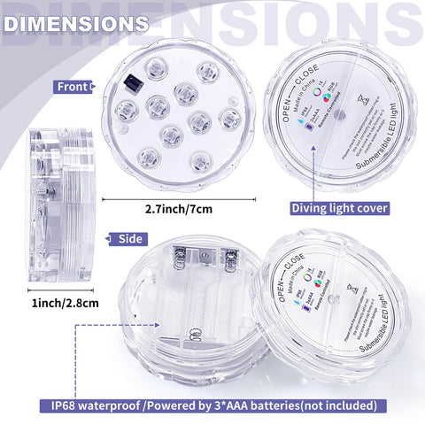 Hortsun infrared remote control for easy mode and brightness changes