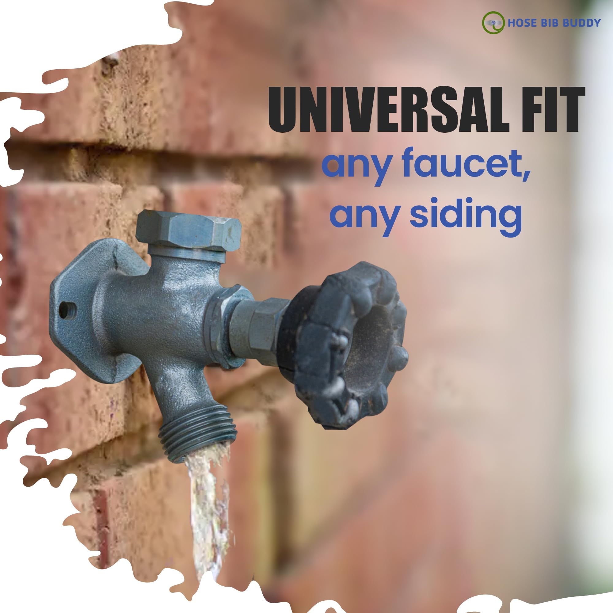 Patent-pending method delivers a solid, wobble-free connection for outdoor spigots.