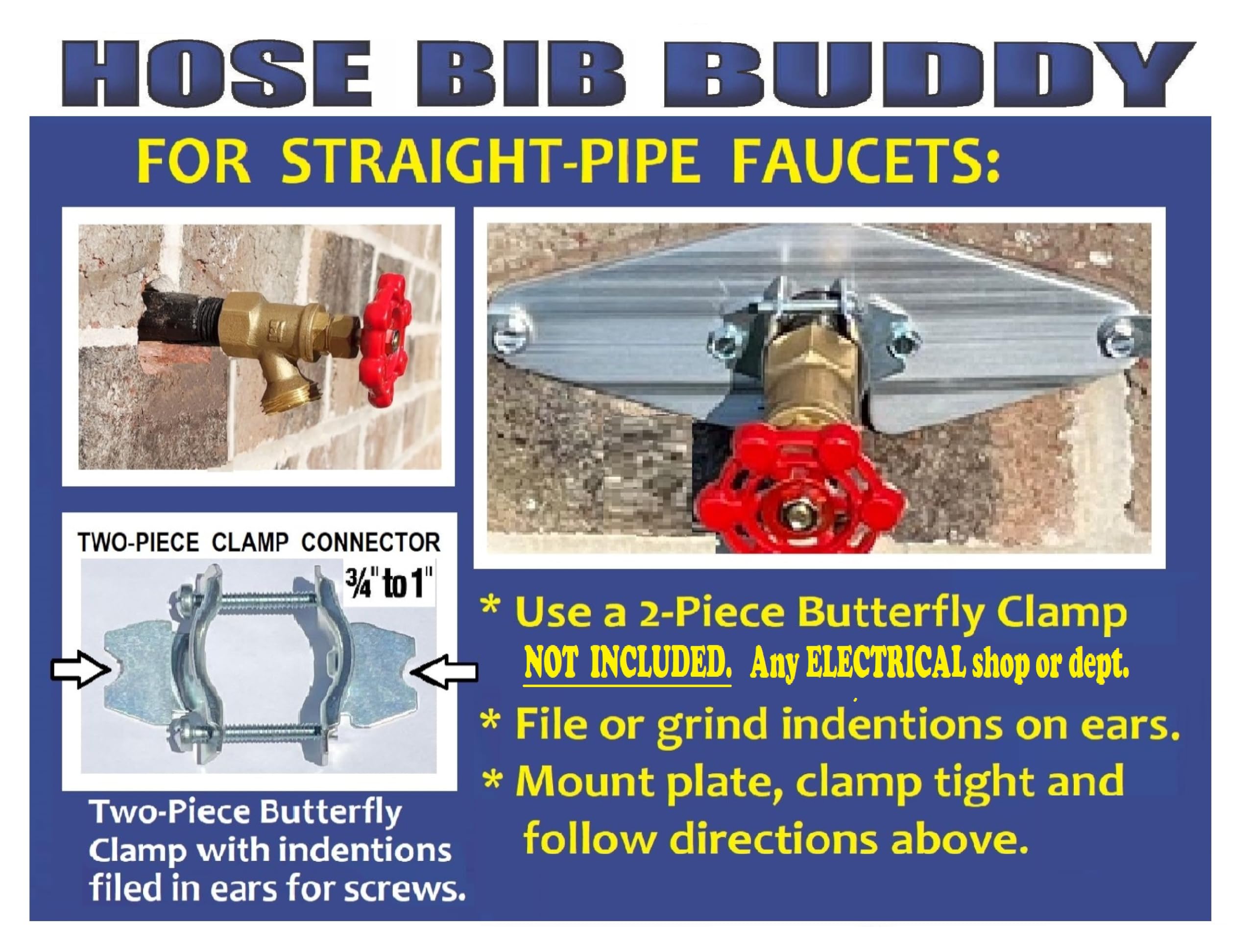 Winter-ready Hose Bib Buddy helps keep fixtures tight during cold seasons.