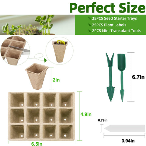 Hosetim biodegradable peat pots support eco-friendly growth.