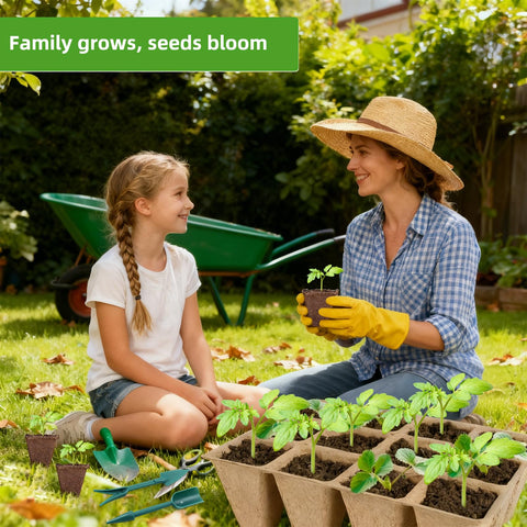 Hosetim indoor-outdoor seed start kit fits any growing space.