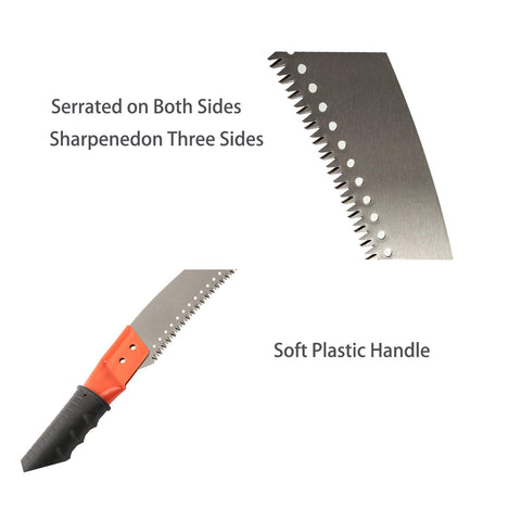 HOSKO pole saw adjustable length for versatile pruning