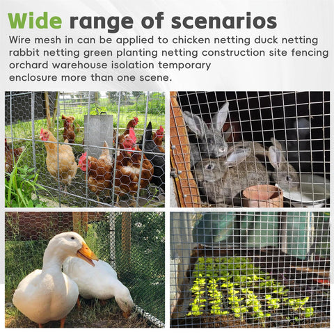 HOSTIC multipurpose wire fencing suitable for poultry and DIY projects