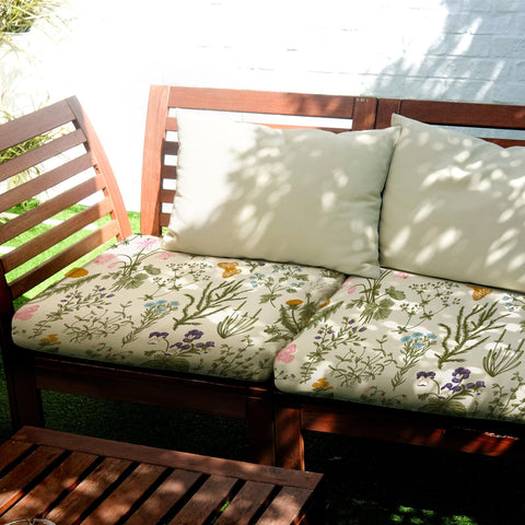 Hosuly dining chair cushion cover adds floral charm while protecting furniture