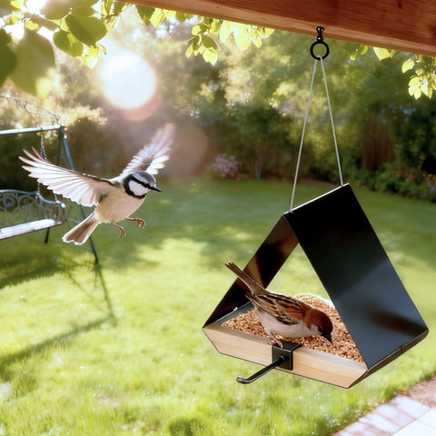HOSUN easy-clean hanging feeder simplifies refills and maintenance
