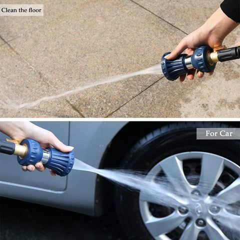 HOSUN ergonomic grip nozzle ensures comfortable use during long watering sessions.