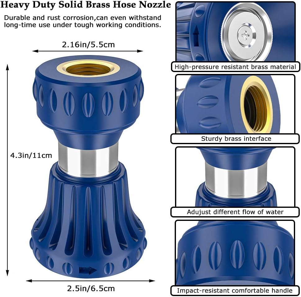HOSUN leak-proof connection keeps hoses sealed for efficient watering.