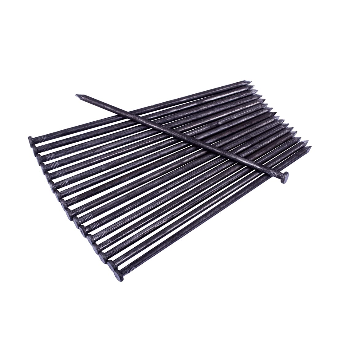 HOT SEAL spike driven into soil demonstrates secure edging hold