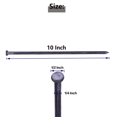 HOT SEAL spike used for artificial turf edging and weed barrier stability