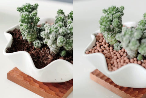 HOT SEAL natural clay pebbles provide breathable soil protection