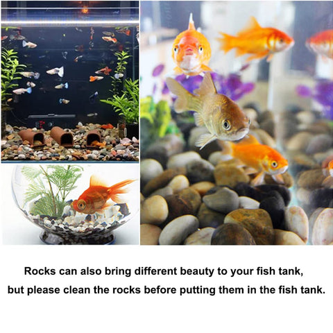 HOT SEAL natural polished pebbles enhance indoor decor