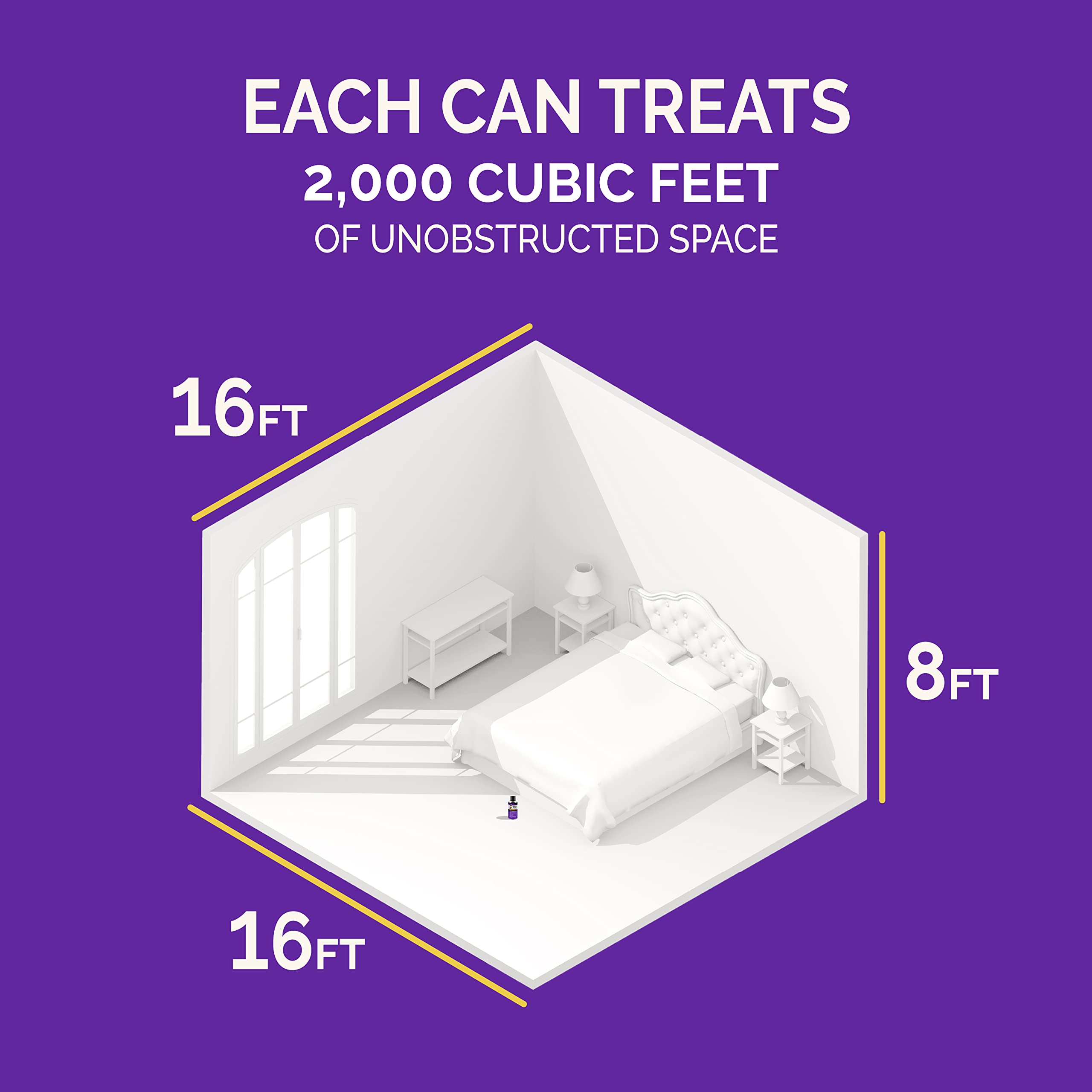 Hot Shot Fogger targets bed bugs, fleas, and ticks.