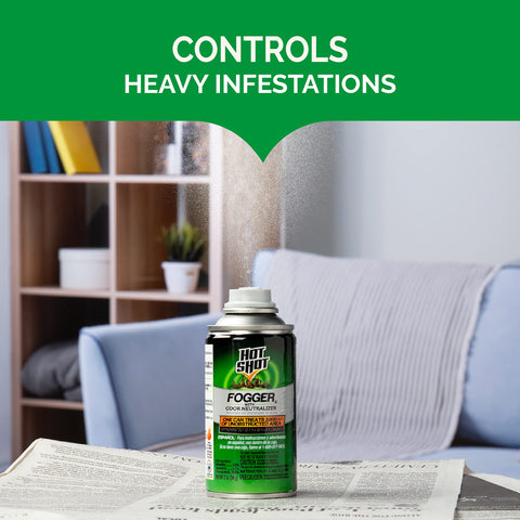 Hot Shot Fogger Odor Neutralizer clear, non-staining formula