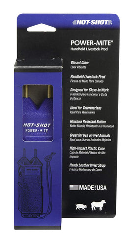 HOT-SHOT Power-Mite close-up-use design supports precise, close-range handling.