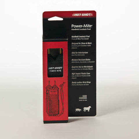HOT-SHOT Power-Mite sealed-motor delivers reliable performance in wet conditions.